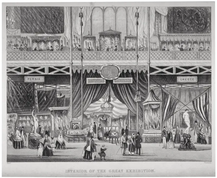 Framed Print : The Great Exhibition, Hyde Park, Westminster, London, 1851 Framed Print : The Great Exhibition, Hyde Park, Westminster, London, 1851