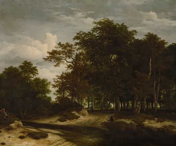 Framed Print : The Great Forest, c. 1660. Artist: Ruisdael, Jacob Isaacksz, van (1628  /  29-1682)