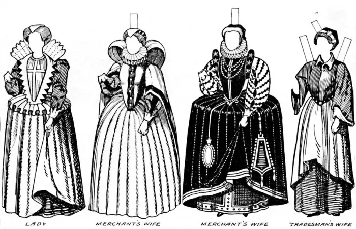 Framed Print : The Great Gallery of Costume: Varied Dresses Worn in the Days of Elizabeth, c1934 Framed Print : The Great Gallery of Costume: Varied Dresses Worn in the Days of Elizabeth, c1934
