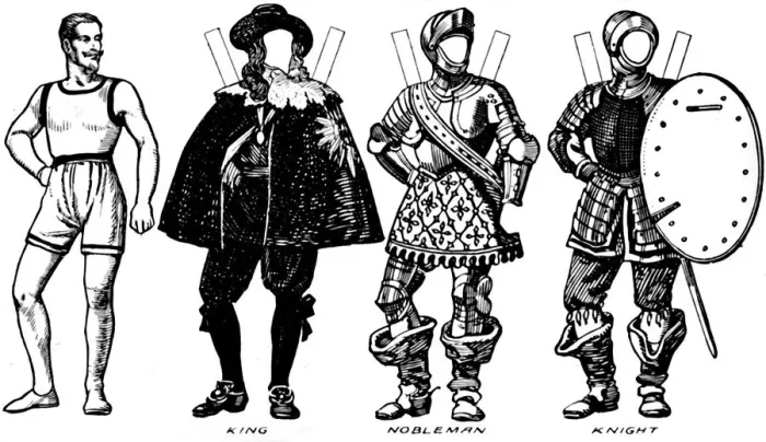 Framed Print : The Great Gallery of Historic Costume: Some Dresses of Charles The Firsts Time, c1934 Framed Print : The Great Gallery of Historic Costume: Some Dresses of Charles The Firsts Time, c1934