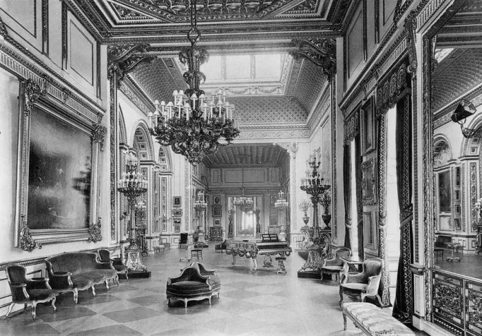 Framed Print : The great gallery, Stafford House, 1908. Artist: Bedford Lemere and Company Framed Print : The great gallery, Stafford House, 1908. Artist: Bedford Lemere and Company