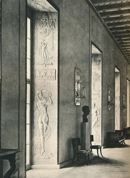 The Great Gallery in Stockholm City Hall, 1925