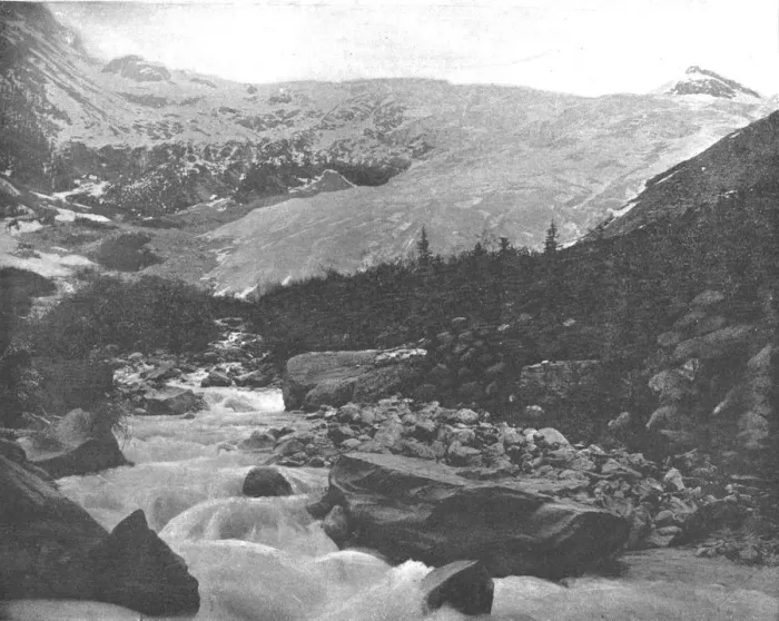 Framed Print : Great Glacier, Selkirk Mountains, Canada, c1900. Creator: Unknown Framed Print : Great Glacier, Selkirk Mountains, Canada, c1900. Creator: Unknown