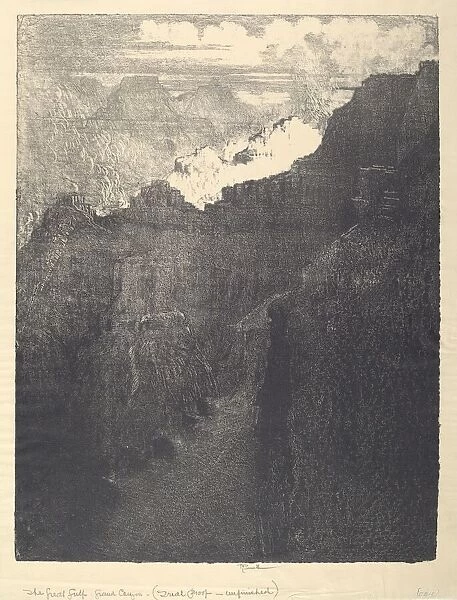 The Great Gulf, 1912. Creator: Joseph Pennell