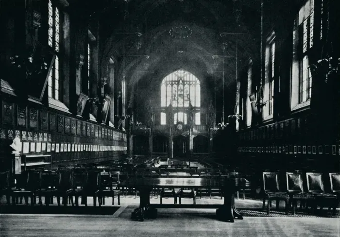 Framed Print : The Great Hall, 1912 Framed Print : The Great Hall, 1912