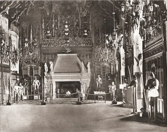 Framed Print : The Great Hall, Edinburgh Castle, Edinburgh, Scotland, 1894. Creator: Unknown Framed Print : The Great Hall, Edinburgh Castle, Edinburgh, Scotland, 1894. Creator: Unknown