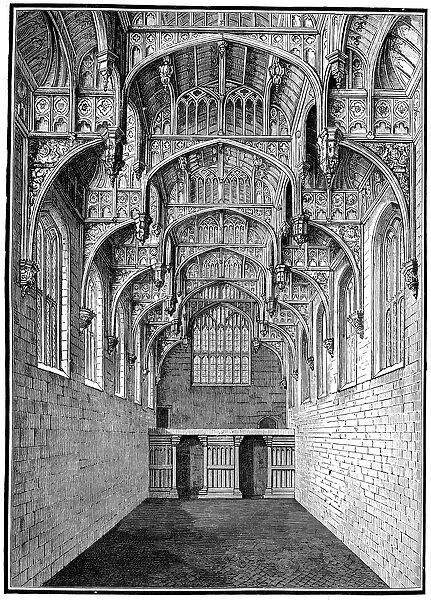 Great Hall, Hampton Court Palace, London, 1893