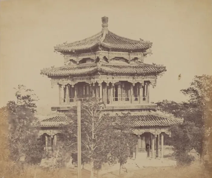 Framed Print : The Great Imperial Palace Yuen Min Yuen, Pekin, Before the Burning, October 18, 1860 Framed Print : The Great Imperial Palace Yuen Min Yuen, Pekin, Before the Burning, October 18, 1860