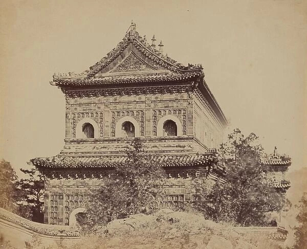 The Great Imperial Porcelain Palace Yuen Min Yuen, Pekin, October 18, 1860, 1860