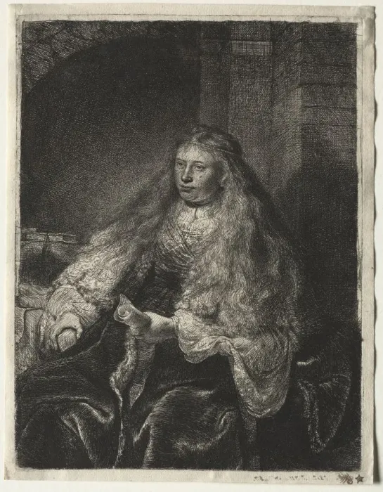 Framed Print : The Great Jewish Bride, 1634. Creator: Rembrandt van Rijn (Dutch, 1606-1669) Framed Print : The Great Jewish Bride, 1634. Creator: Rembrandt van Rijn (Dutch, 1606-1669)