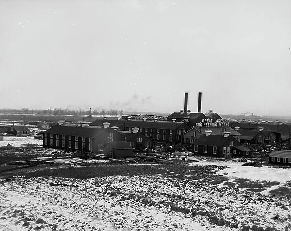 Great Lakes Engineering Works, Ecorse, Mich. (1906?). Creator: Unknown
