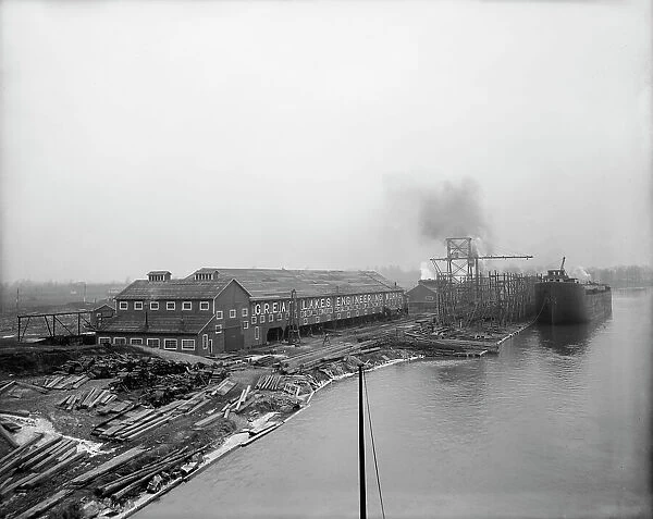 Great Lakes Engineering Works, St. Clair, Mich. between 1900 and 1910. Creator: Unknown