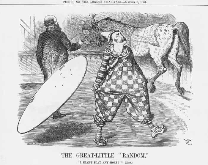 Framed Print : The Great-Little Random, 1887. Artist: Joseph Swain Framed Print : The Great-Little Random, 1887. Artist: Joseph Swain
