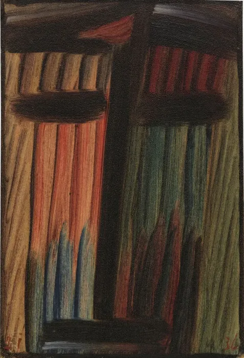Framed Print : Great Meditation (November, 1936, No. 17), 1936. Creator: Javlensky, Alexei Framed Print : Great Meditation (November, 1936, No. 17), 1936. Creator: Javlensky, Alexei