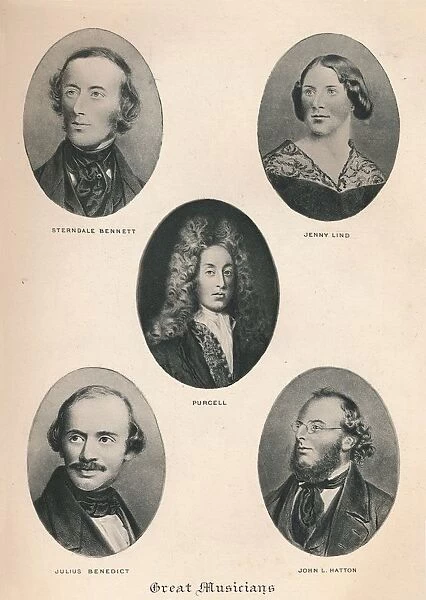 Great Musicians - Plate V. 1895