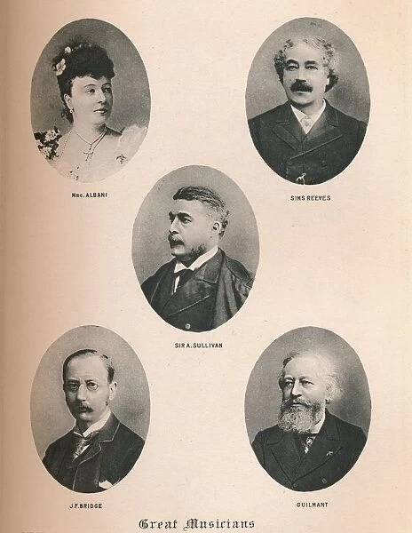Great Musicians - Plate XIV., 1895