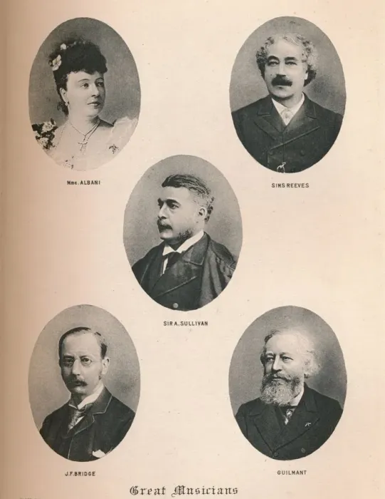 Framed Print : Great Musicians - Plate XIV. 1895 Framed Print : Great Musicians - Plate XIV. 1895