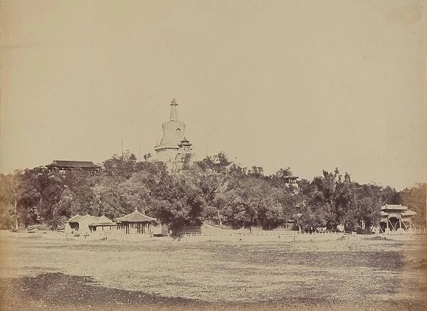 The Great Pagoda in the Imperial Winter Palace, Pekin, October 29, 1860, 1860