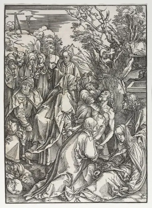 Framed Print : The Great Passion: The Deposition. Creator: Albrecht Dürer (German, 1471-1528) Framed Print : The Great Passion: The Deposition. Creator: Albrecht Dürer (German, 1471-1528)