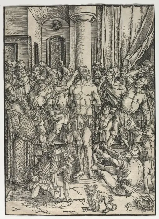 Framed Print : The Great Passion: The Flagellation. Creator: Albrecht Dürer (German, 1471-1528) Framed Print : The Great Passion: The Flagellation. Creator: Albrecht Dürer (German, 1471-1528)