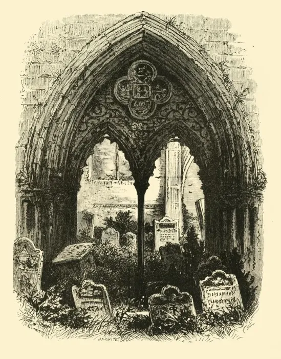 Framed Print : Great Portal, Crowland Abbey, 1890. Creator: Unknown Framed Print : Great Portal, Crowland Abbey, 1890. Creator: Unknown