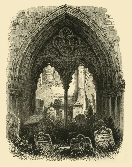 Framed Print : The Great Portal, Crowland Abbey, 1898. Creator: Unknown Framed Print : The Great Portal, Crowland Abbey, 1898. Creator: Unknown