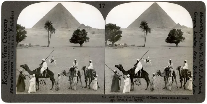 Framed Print : The Great Pyramid of Giza, Egypt, 1905. Artist: Underwood & Underwood Framed Print : The Great Pyramid of Giza, Egypt, 1905. Artist: Underwood & Underwood