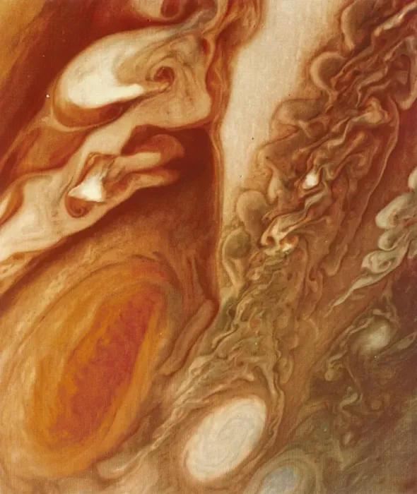 Framed Print : Great Red Spot on Jupiter, 1979 Framed Print : Great Red Spot on Jupiter, 1979