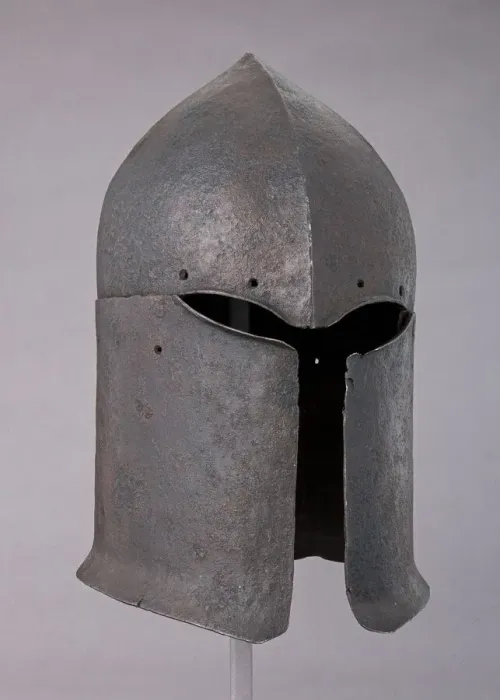 Framed Print : Great Sallet, Italian, possibly 1420-50. Creator: Unknown Framed Print : Great Sallet, Italian, possibly 1420-50. Creator: Unknown