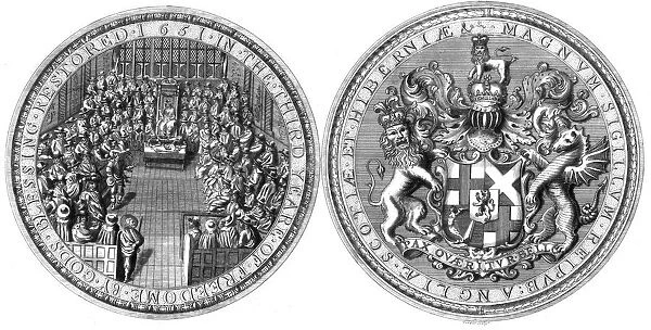 The Great Seal of the Commonwealth of England, 1651 (1785). Artist: Goldar