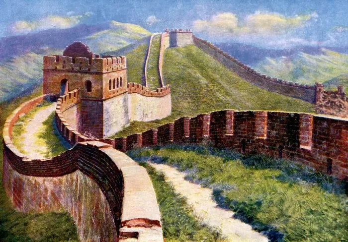 Framed Print : The Great Wall of China, 1933-1934 Framed Print : The Great Wall of China, 1933-1934