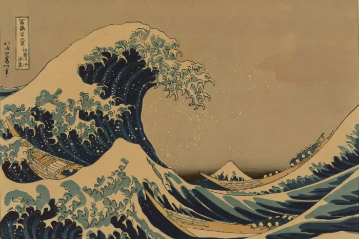 Framed Print : The Great Wave off the Coast of Kanagawa (from a Series 36 Views of Mount Fuji ) Framed Print : The Great Wave off the Coast of Kanagawa (from a Series 36 Views of Mount Fuji )