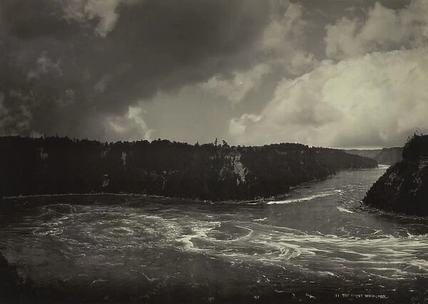 The Great Whirlpool, Niagara, c. 1880s. Creator: Unidentified Photographer