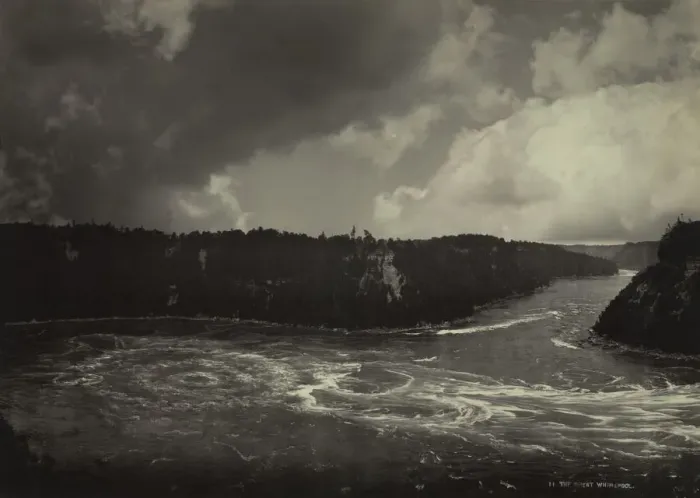 Framed Print : The Great Whirlpool, Niagara, c. 1880s. Creator: Unidentified Photographer Framed Print : The Great Whirlpool, Niagara, c. 1880s. Creator: Unidentified Photographer