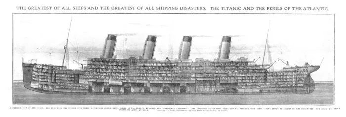 Framed Print : The Greatest of all Ships and the Greatest of all Shipping Disasters, 20 April, 1912 Framed Print : The Greatest of all Ships and the Greatest of all Shipping Disasters, 20 April, 1912