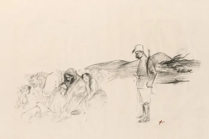 Framed Print : In Greece. Creator: Jean Louis Forain (French, 1852-1931) Framed Print : In Greece. Creator: Jean Louis Forain (French, 1852-1931)