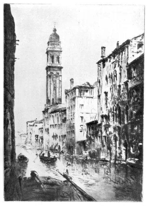 Framed Print : Greek Canal, Venice, 1930. Artist: JF Barry Pittar Framed Print : Greek Canal, Venice, 1930. Artist: JF Barry Pittar