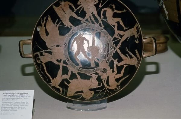 Greek Red-figured Kylix, (Drinking Cup), c440-430 BC. Artist: Codrus Painter
