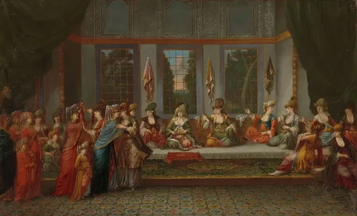 Framed Print : Greek Wedding, c.1720-c.1737. Creator: Jean Baptiste Vanmour Framed Print : Greek Wedding, c.1720-c.1737. Creator: Jean Baptiste Vanmour