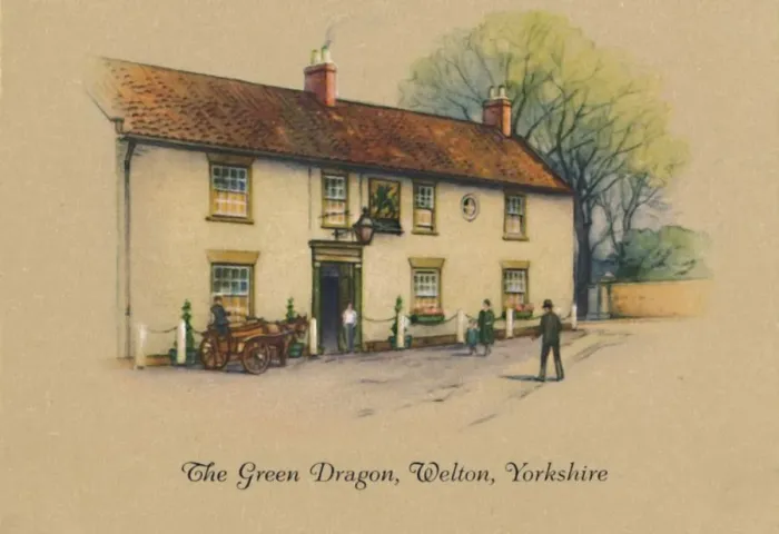 Framed Print : The Green Dragon, Welton, Yorkshire, 1939 Framed Print : The Green Dragon, Welton, Yorkshire, 1939