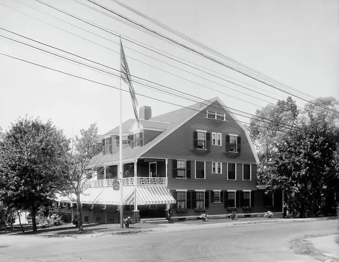 Framed Print : Green Gables Club, Magnolia, Mass. between 1905 and 1915. Creator: Unknown Framed Print : Green Gables Club, Magnolia, Mass. between 1905 and 1915. Creator: Unknown