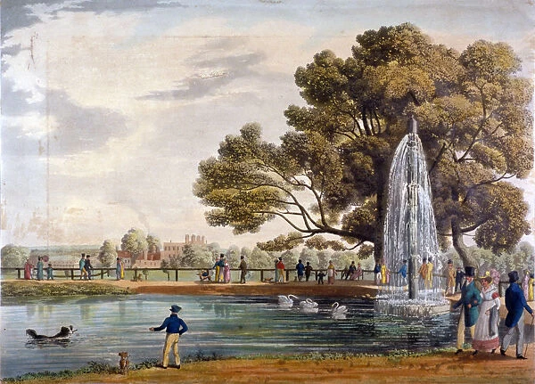 Green Park, Westminster, London, 1826. Artist