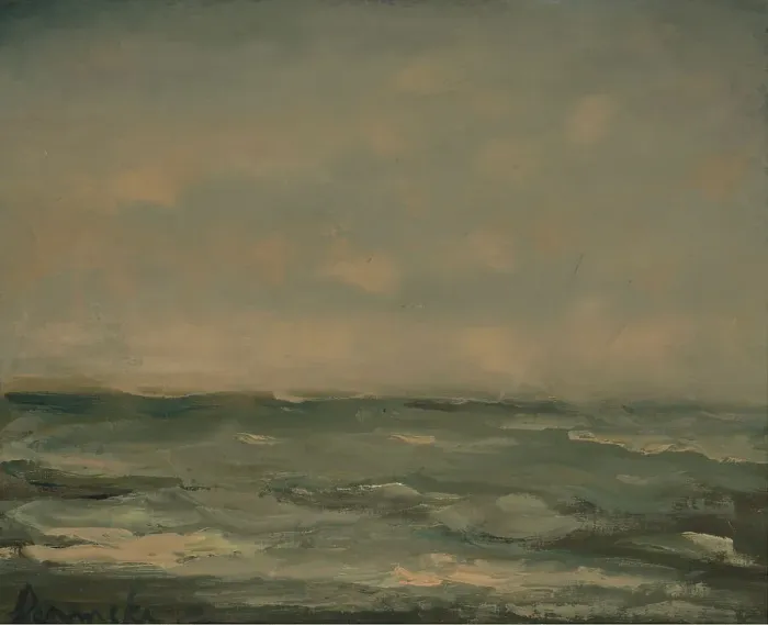 Framed Print : Green Sea, c1920-1950s. Creator: Constant Permeke Framed Print : Green Sea, c1920-1950s. Creator: Constant Permeke