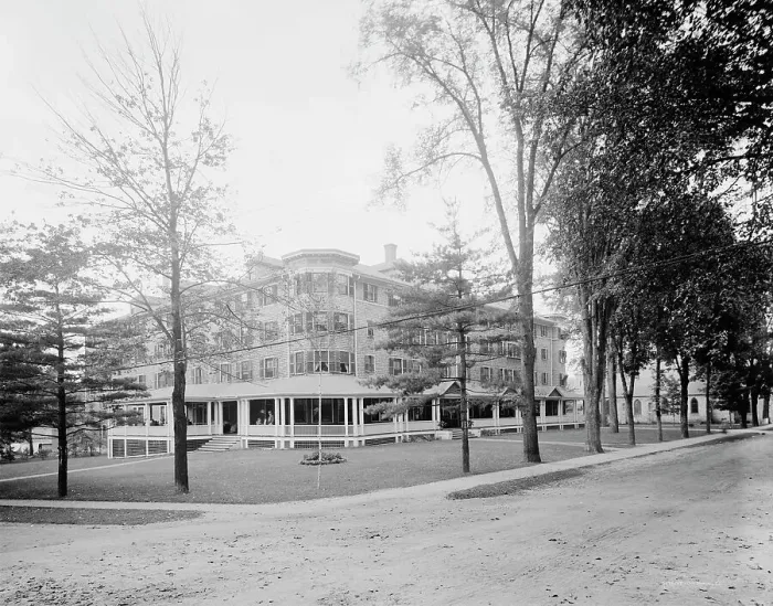 Framed Print : The Greenock Inn, Lee, Mass. 1911. Creator: Unknown Framed Print : The Greenock Inn, Lee, Mass. 1911. Creator: Unknown