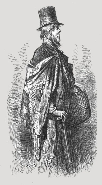Framed Print : A Greenwich Boat Traveller, 1872. Creator: Gustave Doré Framed Print : A Greenwich Boat Traveller, 1872. Creator: Gustave Doré