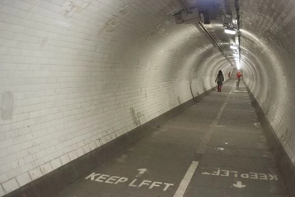 The Greenwich Foot Tunnel, London, England, UK, 2  /  3  /  10. Creator: Ethel Davies