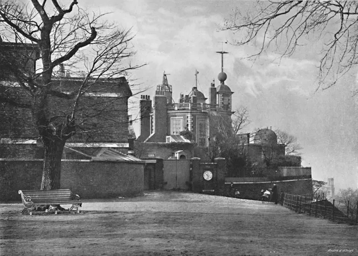 Framed Print : Greenwich Observatory, c1896. Artist: Poulton & Co Framed Print : Greenwich Observatory, c1896. Artist: Poulton & Co