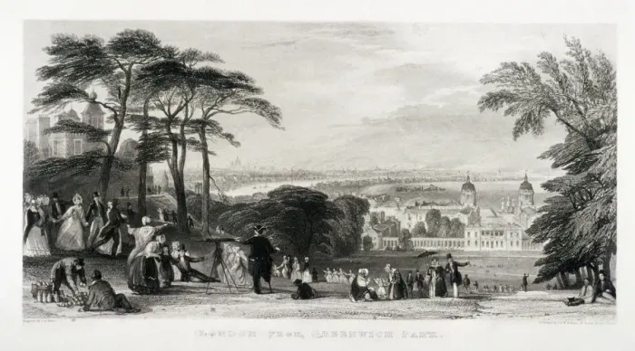Framed Print : Greenwich Park, Greenwich, London, 1844. Artist: Thomas Abiel Prior Framed Print : Greenwich Park, Greenwich, London, 1844. Artist: Thomas Abiel Prior