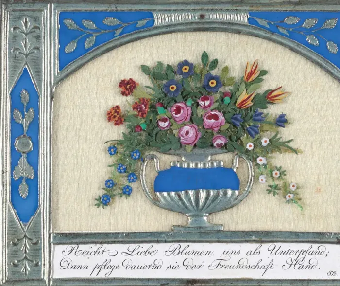 Framed Print : Greeting Card... 1821. Creator: Johannes Endletzberger Framed Print : Greeting Card... 1821. Creator: Johannes Endletzberger