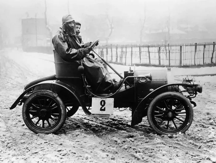 Framed Print : A Gregoire car with driver and passenger, Concours des Voiturettes, 1905 Framed Print : A Gregoire car with driver and passenger, Concours des Voiturettes, 1905